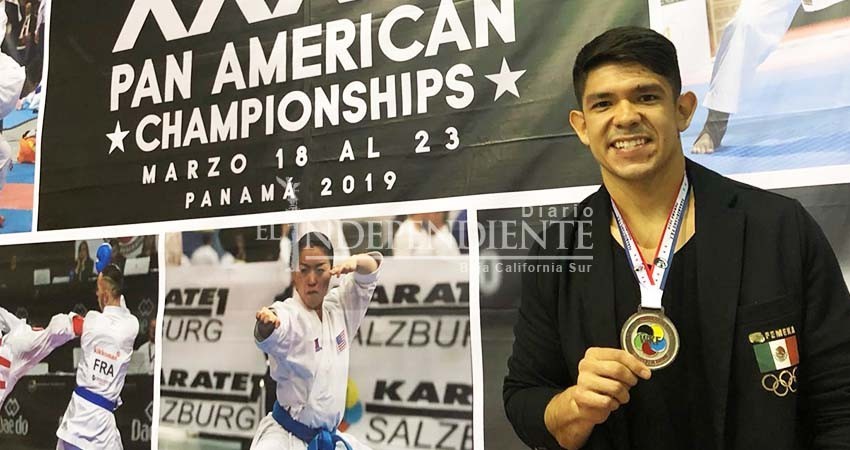 Regresa con medalla de plata el Sudcaliforniano Gerardo Rubio de Panamá