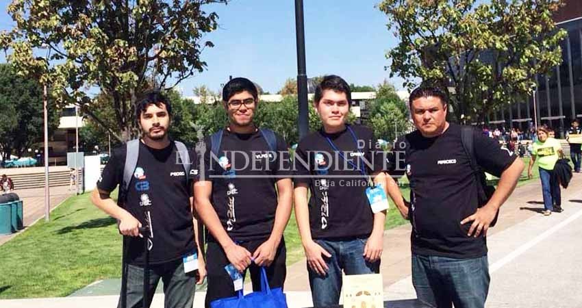 Sobresalen alumnos de la UABCS en torneo nacional de robótica