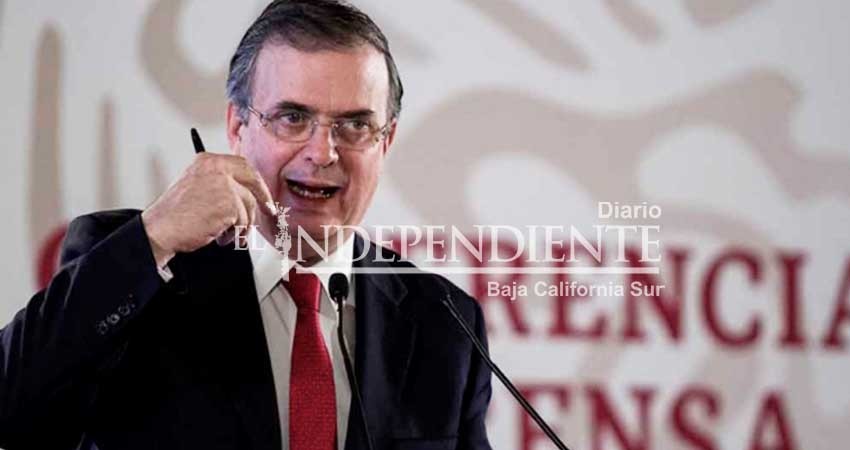 México es el mejor vecino que puede tener EU: Ebrard
