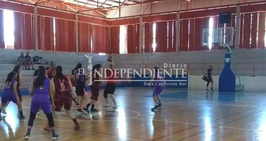 Continúan acciones de la Liga Municipal de Basquet Femenil