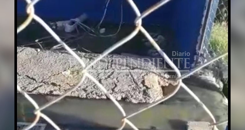 Vuelve a fallar sistema de drenaje del Oomsapas en CSL