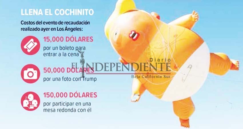 Estados Unidos está lleno: Donald Trump