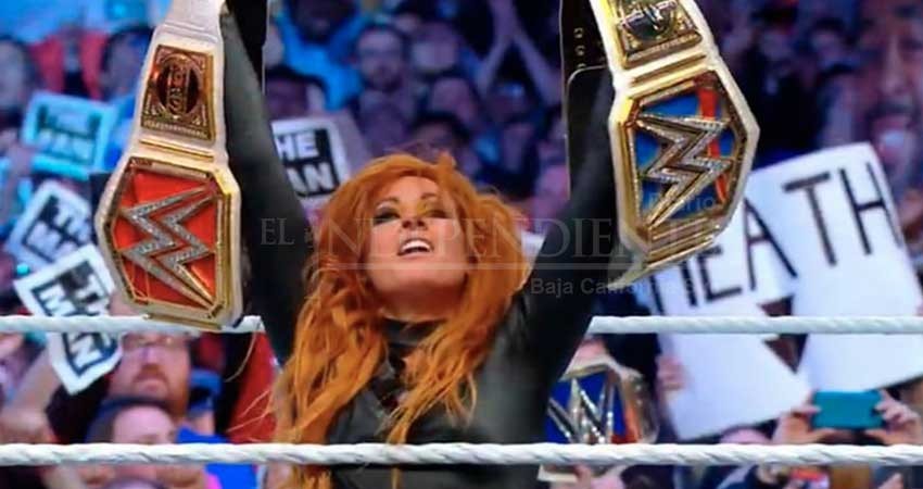 ¡Becky Lynch, la mujer histórica! Campeona de RAW y SmackDown en WrestleMania 35