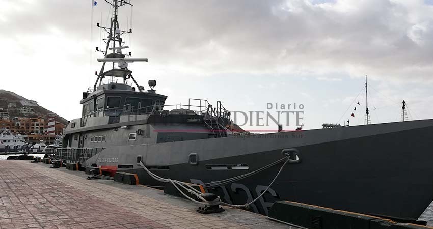 Llega a CSL patrulla costera “ARM TAJÍN” de la Secretaría de Marina