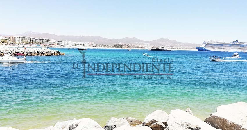 Tras 3 días, SSA BCS responde sobre manchas oscuras en agua de la marina de CSL