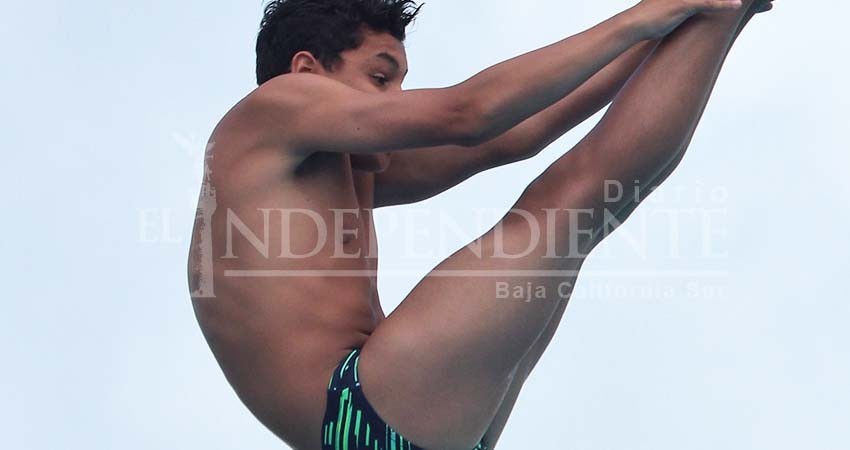 Buscan clavadistas Sudcalifornianos asegurar lugar en la Olimpiada Nacional