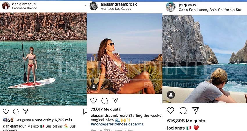 Modelos, cantantes y actrices se dieron cita en playas de BCS durante Semana Santa