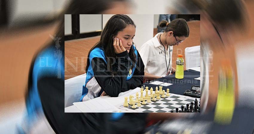 Inicia ganando Alejandra Rodríguez Peraza en ajedrez