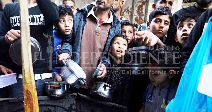 Mitad de población de Gaza podría quedarse sin comida: ONU