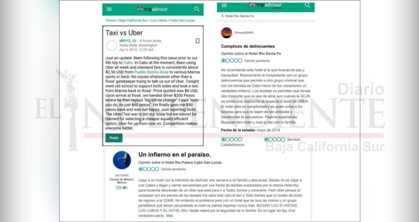 Estallan turistas extranjeros en contra de taxistas y Hotel Riu