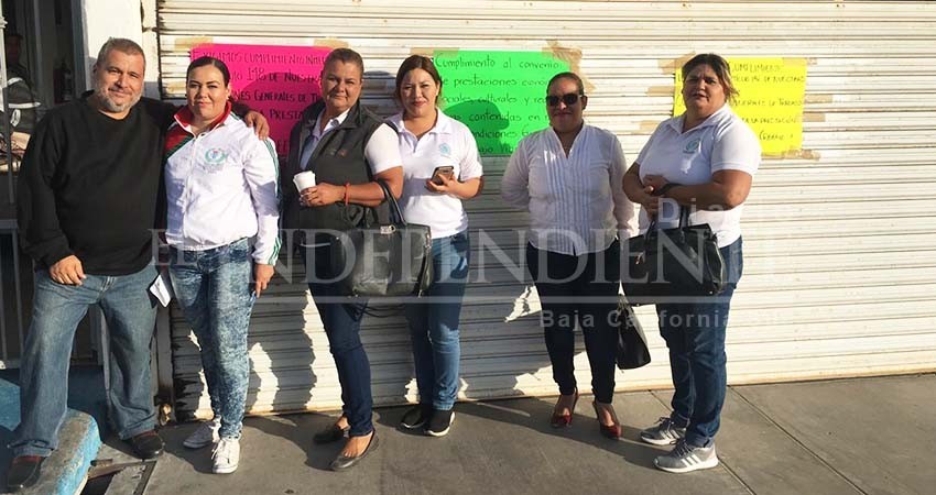 Por segundo día, bloqueadas oficinas del Gobierno de México en BCS