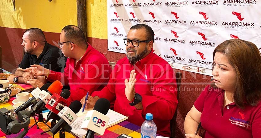 Denuncia Anapromex que le robaron la mitad de sus afiliados en BCS