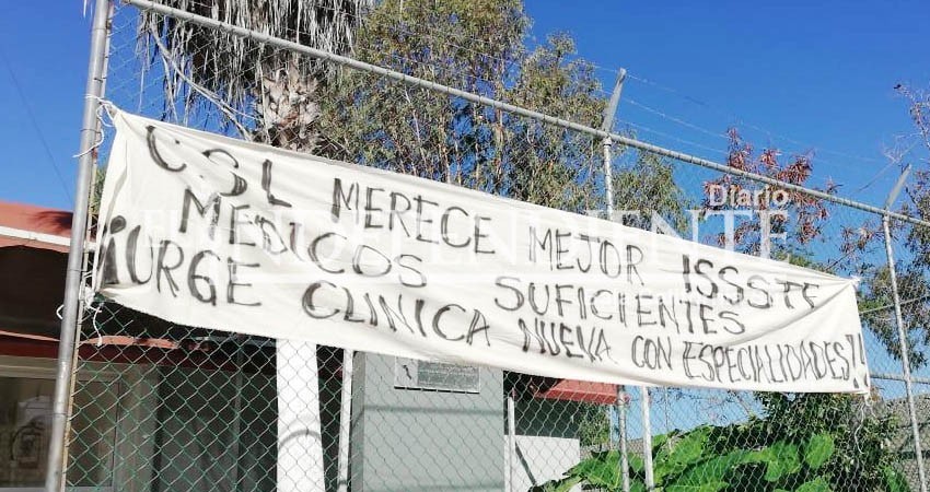 Maestros de Los Cabos denuncian carencias en ISSSTE de CSL
