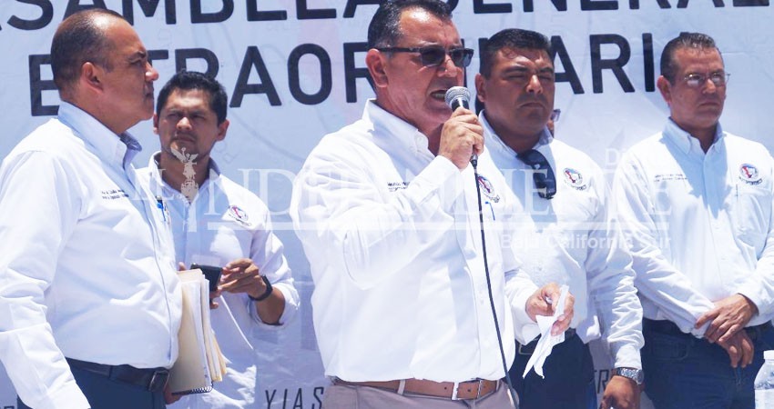 “¡No somos la Coppel!”: Rechazan sindicalizados “abonos” del alcalde de La Paz