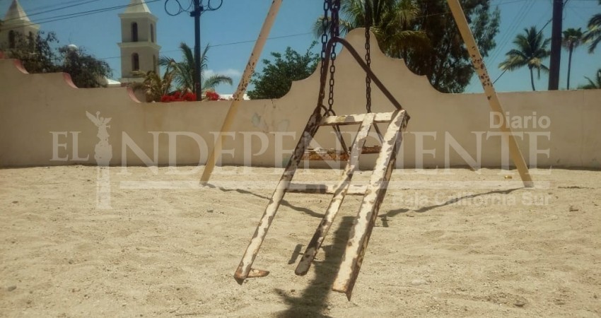 En total deterioro el parque de la colonia Santa Rosa Fundador