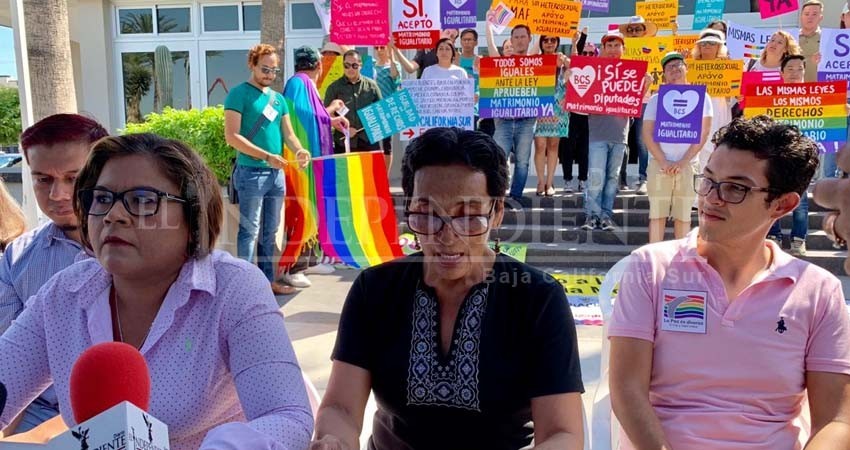 Comunidad Lesbico Gay en BCS piden igualdad y no discriminación