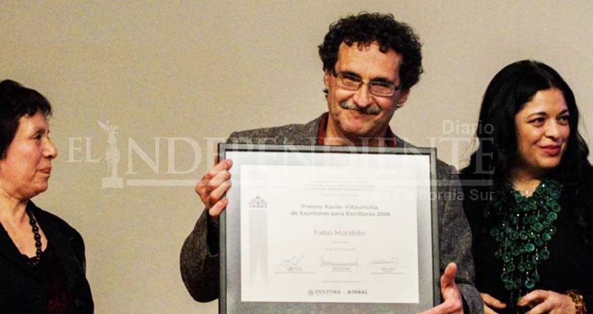Entregan a Fabio Morábito el premio Xavier Villaurrutia