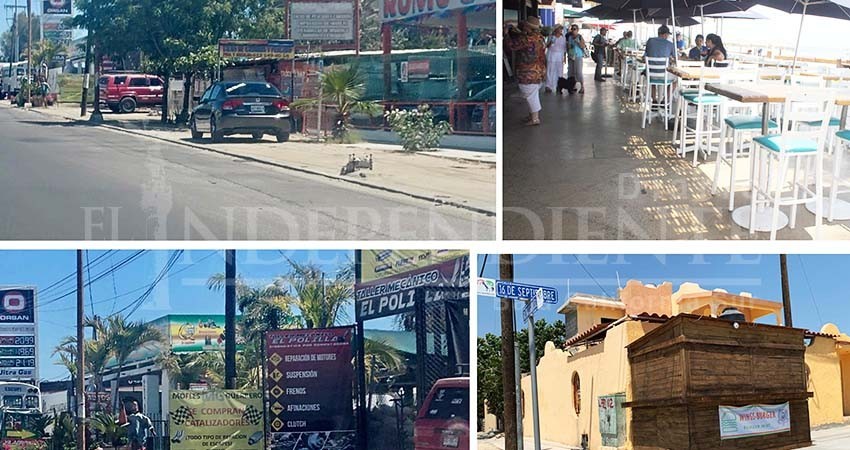 Debe regularizarse uso de banquetas en La Paz; invaden espacios de discapacitados