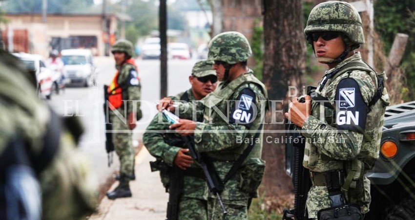 Concede propiedad Ayuntamiento de La Paz a la Guardia Nacional