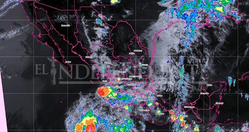 Se forma Depresión Tropical 1-E en el pacífico; primer ciclón de la temporada