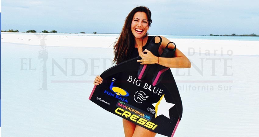 La Sudcaliforniana Estrella Navarro competirá en el mundial de buceo libre