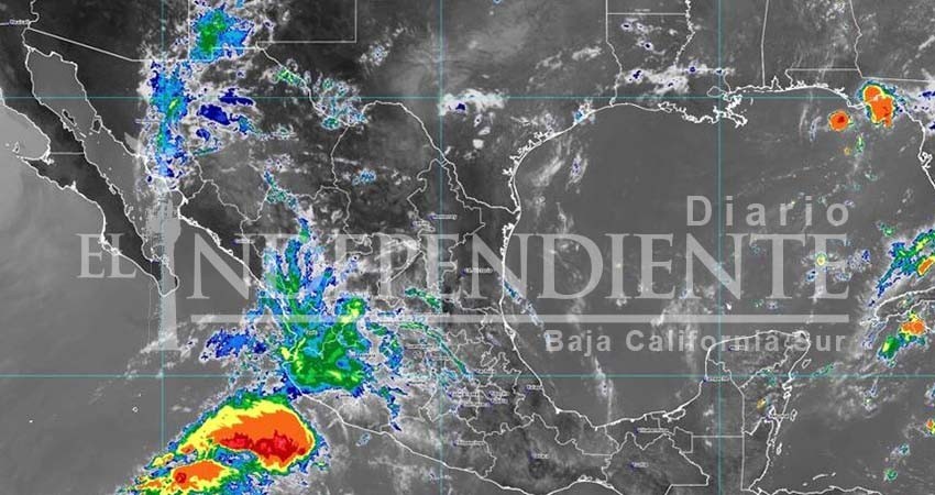 Zona de baja presión a 945 km de CSL, podría provocar lluvias aisladas este fin de semana