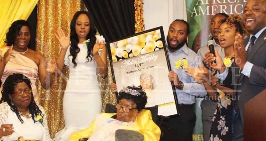 Mujer cumple 114 años; es la más vieja de Estados Unidos