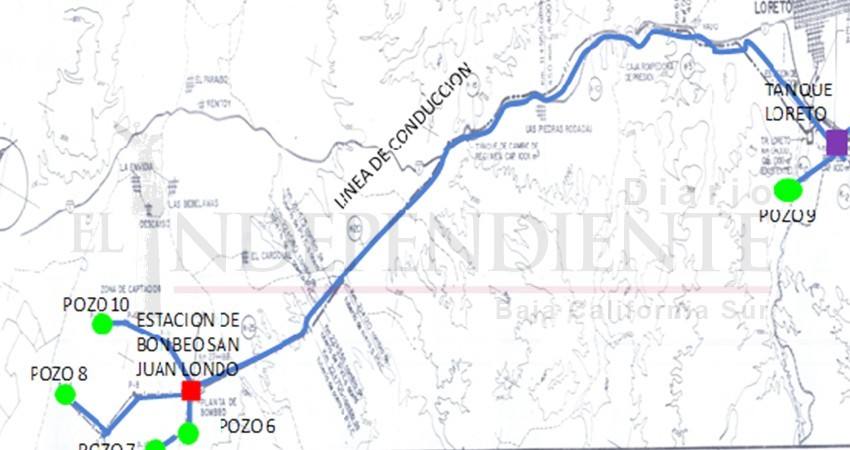 Prefirieron cortar agua en Loreto que solucionar conflicto legal