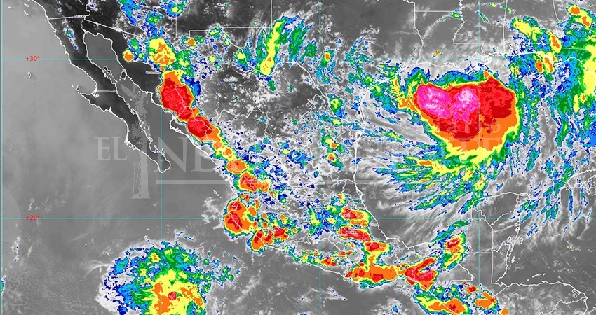 Se forma la Depresión Tropical Cuatro-E en el Pacífico