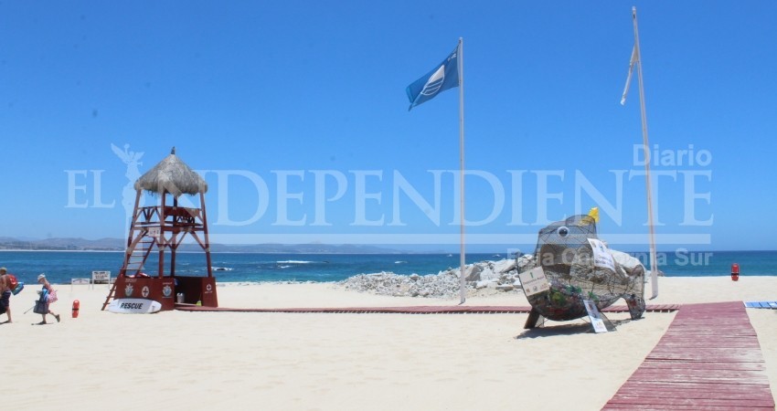 Certificarán 19 playas con banderas azules en Los Cabos