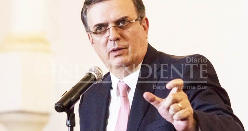 Ebrard y Pompeo se reúnen el domingo por tema migratorio