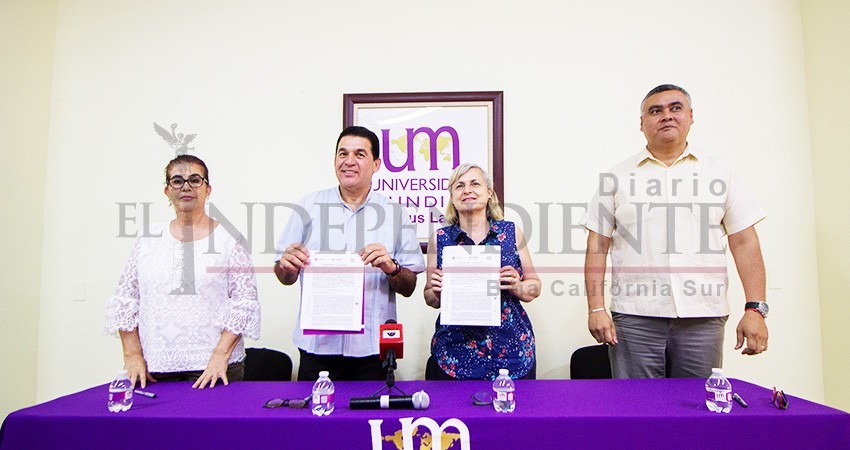 Trabajadores del Ayto de La Paz podrán retomar sus estudios, tras firma de convenio con UM