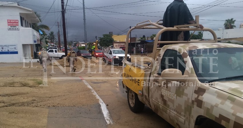 Activan Plan DN-III-E por lluvias provocadas por la tormenta Ivo