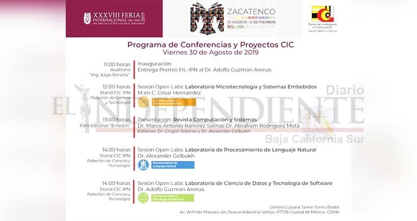 700 editoriales participarán en la 38 FIL del IPN