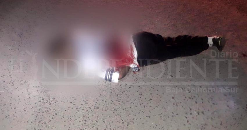 Fue baleado en la colonia Arcoíris de La Paz