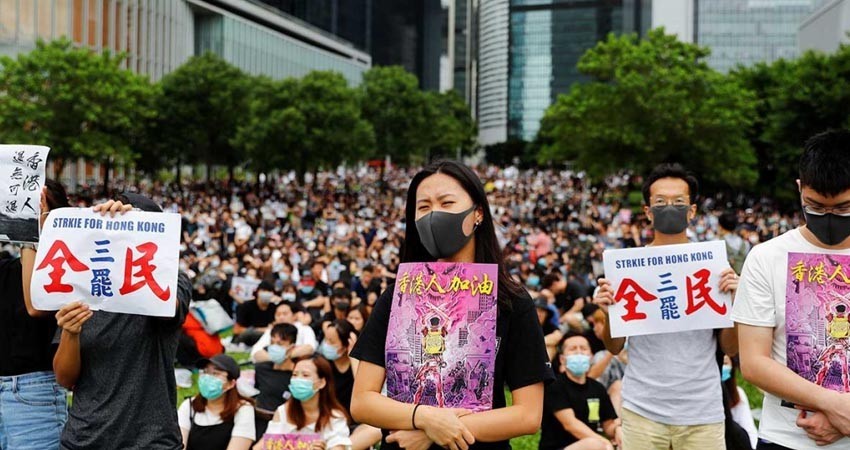 Protestas de Hong Kong se agravan con huelga estudiantil