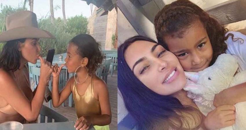Critican a Kim Kardashian por no dejar a su hija 'ser niña'