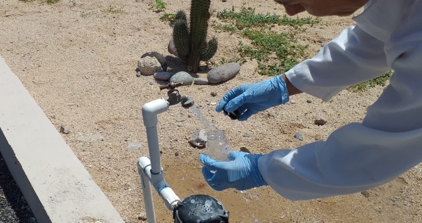 Confirma OOMSAPAS La Paz buena calidad en agua de la planta potabilizadora de El Centenario