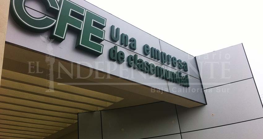 Próxima semana estará en BCS el director de operaciones de CFE por apagones en BCS