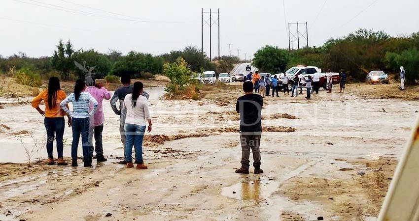 Exhorta PC del Estado a no cruzar arroyo crecidos ante lluvias; imprudencia pueden costar la vida, advierten