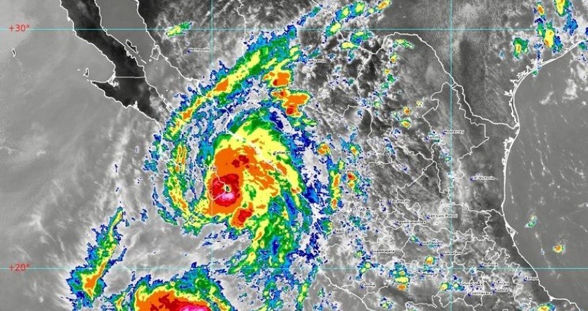 “Lorena” impactará la noche hoy a La Paz: Conagua