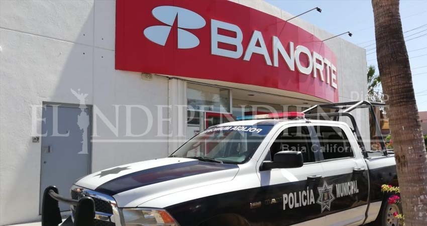 Asaltan sucursal de Banorte en Cabo San Lucas
