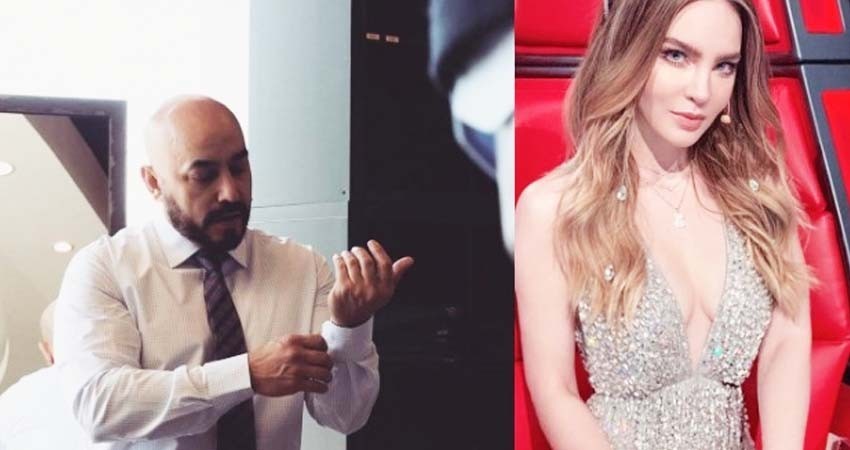 Captan a Lupillo Rivera en tienda de vestidos de novia... ¿con Belinda?