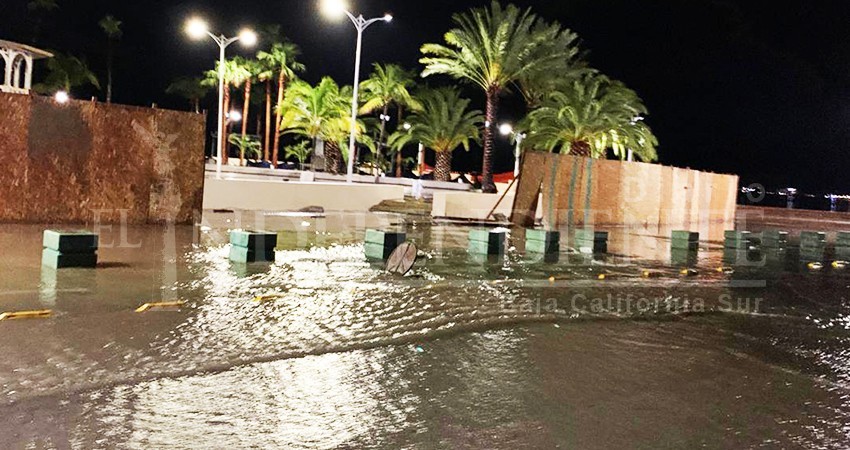 Minimiza API inundaciones en el malecón, luego de invertir 250 mdp en remodelarlo