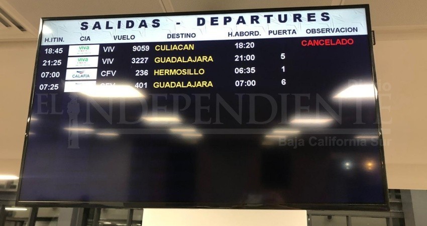 Dejó Viva Aerobús “plantados” a 30 viajeros de La Paz a Culiacán