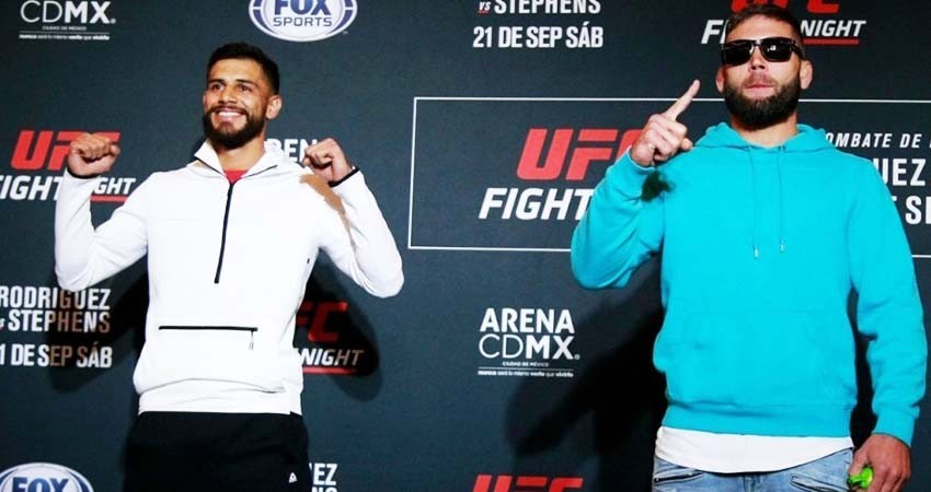 Yair Rodríguez a Stephens: “Le voy a cortar el alma”
