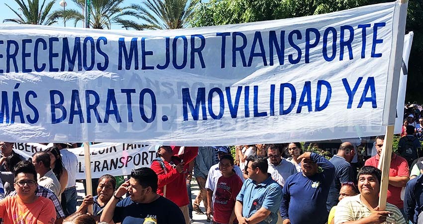 Se acabó el tiempo… ciudadanos exigen la aprobación de la Ley de Movilidad