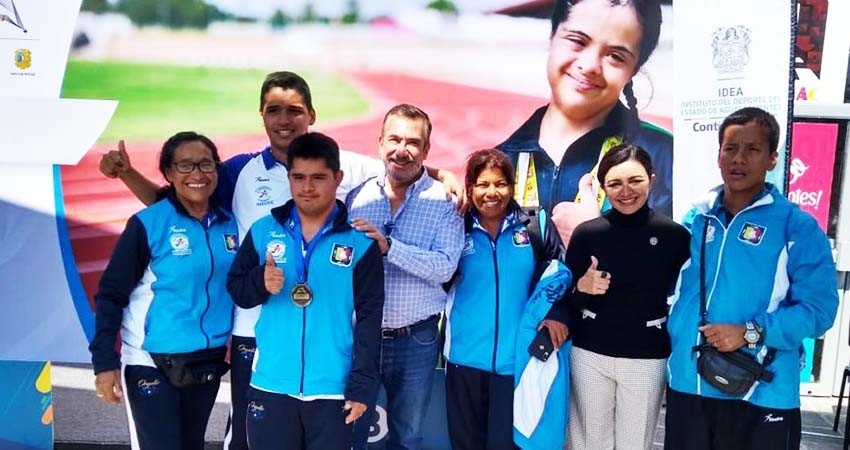 Triunfan deportistas especiales en Aguascalientes