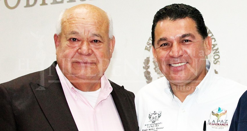 No hay “rompimiento” con Víctor Castro, asegura alcalde de La Paz 