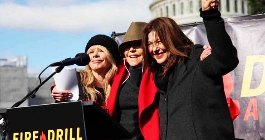 Jane Fonda es arrestada de nuevo con sus famosas amigas